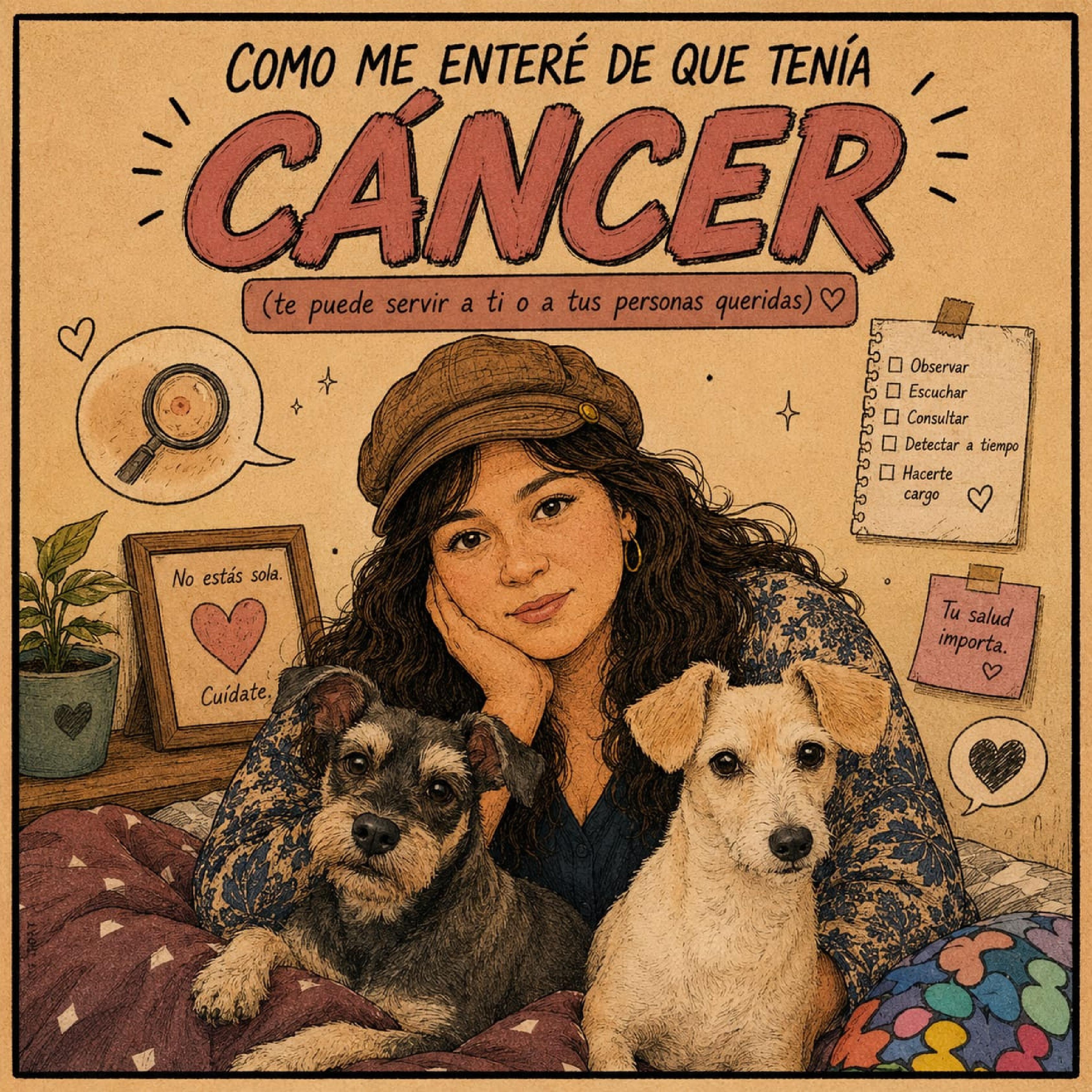 Portada del cómic Cómo me enteré de que tenía cáncer